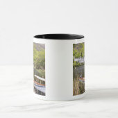 Kylemore Abbey, Irland. Abtei Kylemore Tasse (Zentrum)