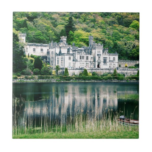 Kylemore Abbey Irland Fliese (Vorderseite)