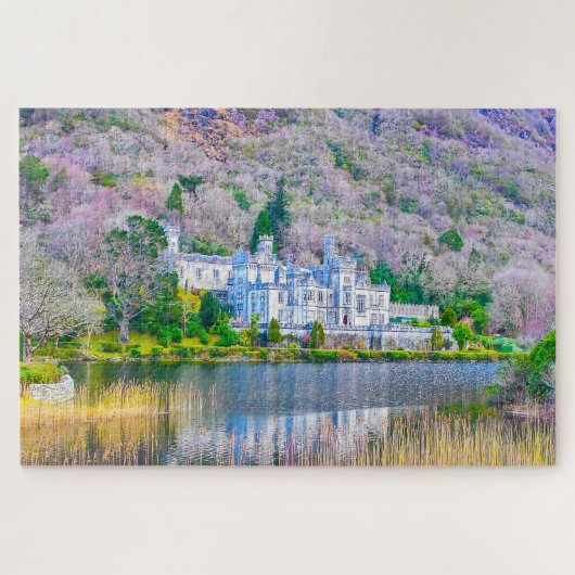 Kylemore Abbey Irland. Jigsaw Puzzle (Horizontal)