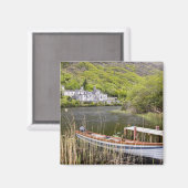 Kylemore Abbey, Irland. Kylemore Abbey Magnet (Vorderseite/Rückseite)