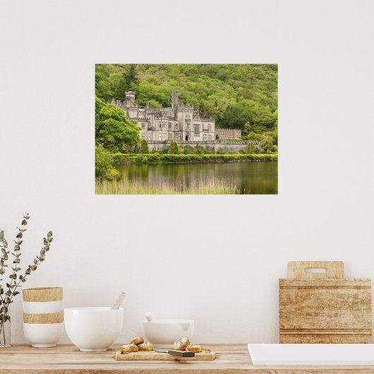 Kylemore Abbey, Irland Poster (Küche)