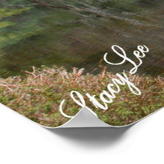 Kylemore Abbey, Irland Poster (Ecke)