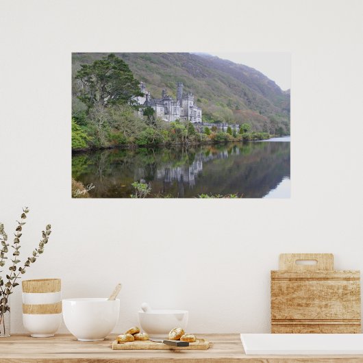 Kylemore Abbey, Irland Poster (Küche)