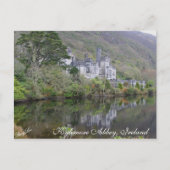 Kylemore Abbey, Irland Postkarte (Vorderseite)