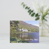 Kylemore Abbey Irland Postkarte (Stehend Vorderseite)