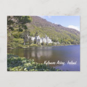 Kylemore Abbey Irland Postkarte (Vorderseite)