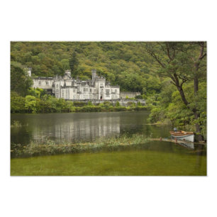 Kylemore Abbey, Landkreis Galway, Irland Fotodruck