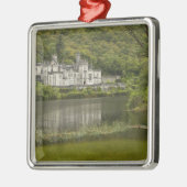 Kylemore Abbey, Landkreis Galway, Irland Silbernes Ornament (Links)