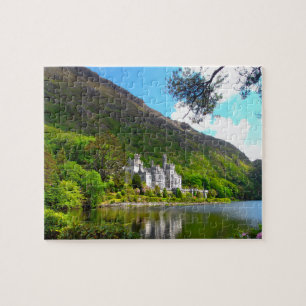 Kylemore-Abtei Connemara Galway Irland. Puzzle