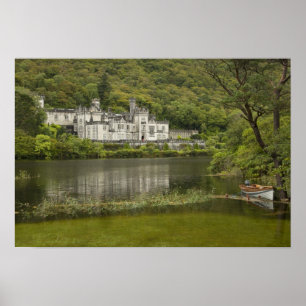 Kylemore-Abtei, County Galway, Irland, Poster