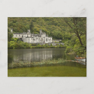Kylemore-Abtei, County Galway, Irland, Postkarte