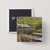 Kylemore-Abtei, Irland. Kylemore Abbey ist Button (Vorne & Hinten)