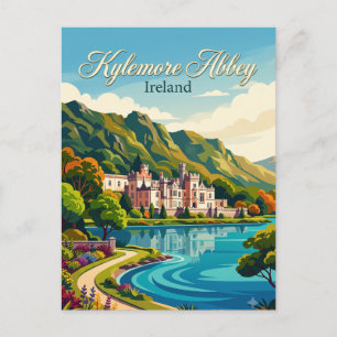 Kylemore-Abtei Irland Postkarte