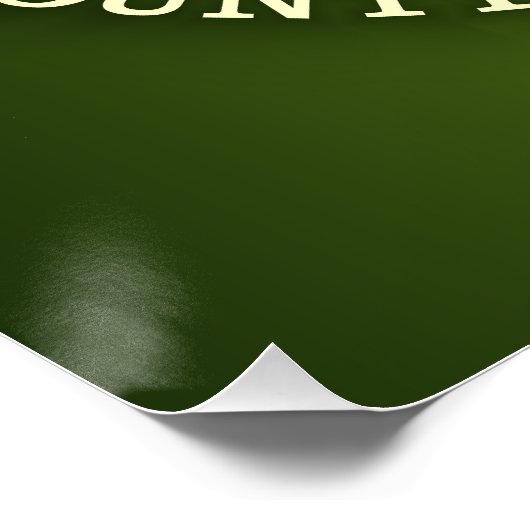 Kylemore Castle & Abbey (rd) Poster (Ecke)