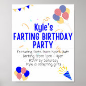 Kyles Geburtstag Poster (Vorne)