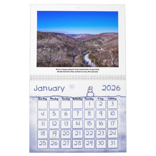 Kyles Wanderungs-Medium-Kalender 2019 Kalender (Jan 2026)