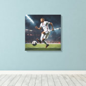 Kylian Mbappé Leinwanddruck (Insitu (Holzboden))