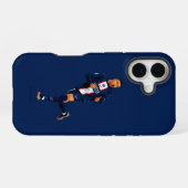 Kylian Mbappé - PSG iPhone 16 Hülle (Rückseite (Horizontal))