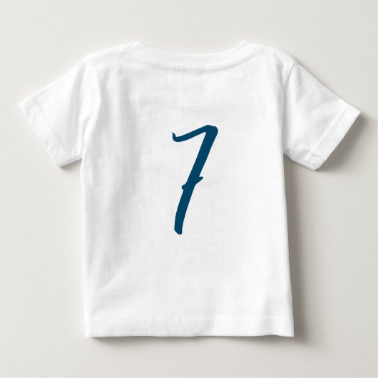 Kylian Mbappe Rainbow Watercolor Kids T - Shirt (Rückseite)