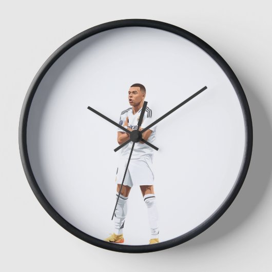 Kylian Mbappe - Real Madrid Uhr (Vorderseite)