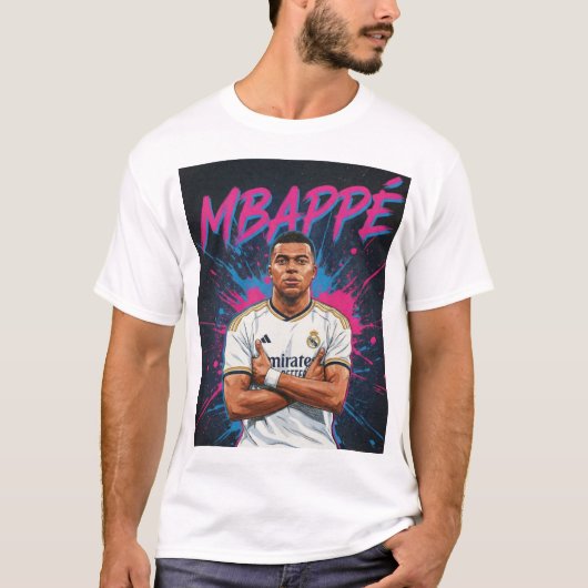 Kylian Mbappé T-Shirt (Vorderseite)