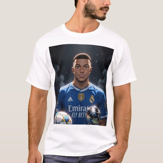Kylian Mbappé T-Shirt (Vorderseite)