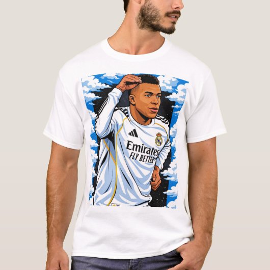 Kylian Mbappé T-Shirt (Vorderseite)