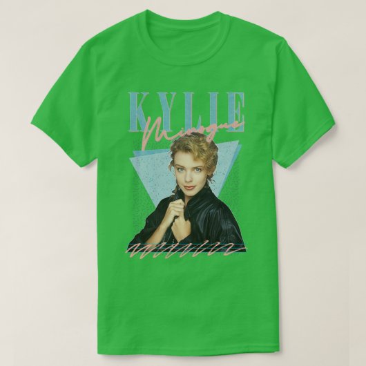Kylie 80er Retro Fan Design 1 T-Shirt (Design vorne)