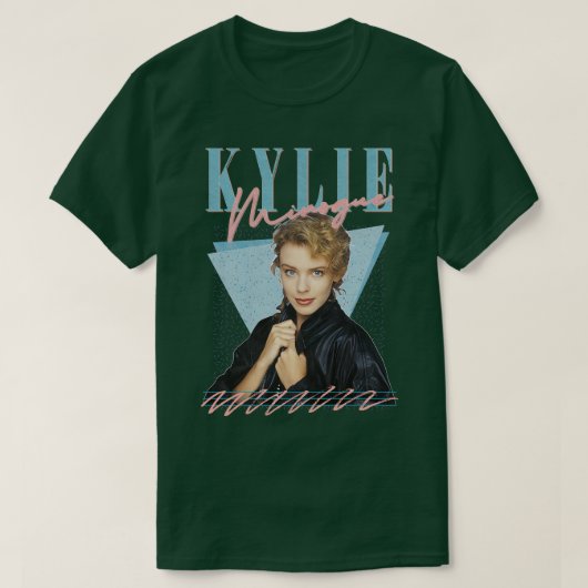 Kylie 80er Retro Fan Design 1 T-Shirt (Design vorne)