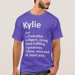 KYLIE Definition Personalisierter Name Lustiges We T-Shirt