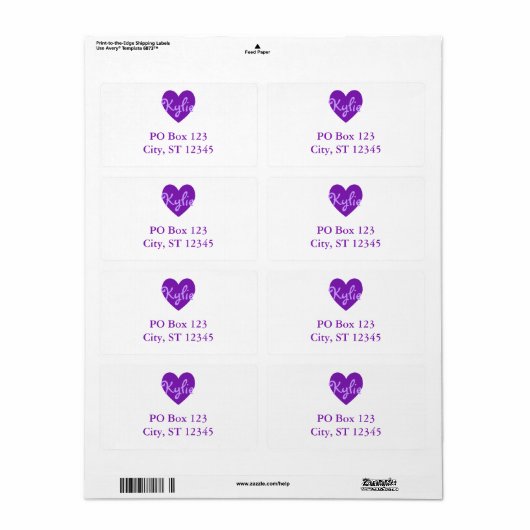 Kylie in Lila (Vorne)