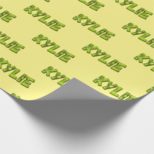 Kylie Kiwi Fruit Geschenk papier Geschenkpapier (Ecke)