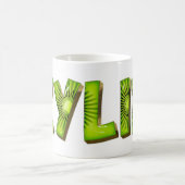 Kylie Name Kiwi Style Tasse Teetasse Kaffeetasse (Mittel)