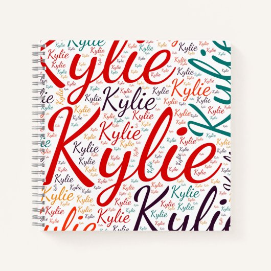 Kylie Notizblock (Vorderseite)