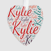 Kylie Ornament (Vorderseite)