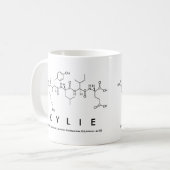 Kylie Peptidname Tasse (Vorderseite Links)