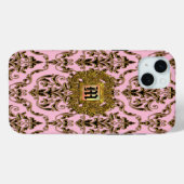 Kylsworth Damask Viktorianisch Girl Case-Mate iPhone Hülle (Rückseite (Horizontal))
