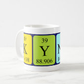 Kyndal Periodenname Tasse (Vorderseite Links)