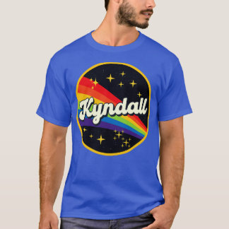 Kyndall Rainbow in Space Vintag Style T-Shirt