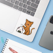 Kyo and Tohru  Aufkleber (Laptop mit iPhone)