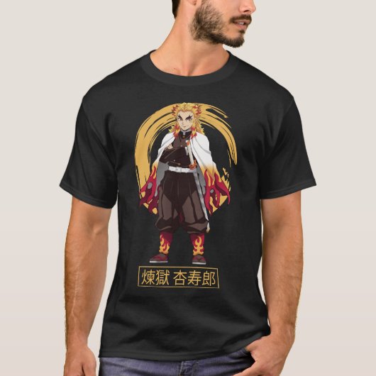 Kyojuro Rengoku 03 T - Shirt (Vorderseite)