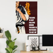 Kyokushin - Deny Failure Poster (Heimbüro)