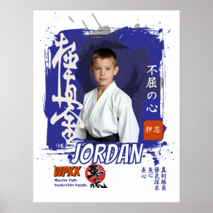 Kyokushin-Dojo-Schülergürtel-Gedenkfeier Poster