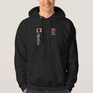 Kyokushin Japan Karate Japanische Flagge Kyokushin Hoodie