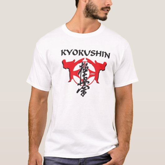 Kyokushin kanku u. Kanji T-Shirt (Vorderseite)