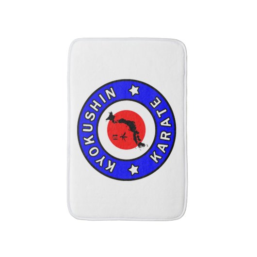 Kyokushin Karate Badematte (Vorderseite Vertikal)