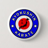Kyokushin Karate Button (Vorderseite)