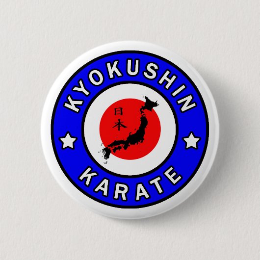 Kyokushin Karate Button (Vorderseite)