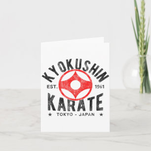 Kyokushin Karate Do Kampfsport Japan Tokio Vinta Karte