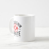 Kyokushin Karate Do Martial Arts Japan Tokyo Vinta Kaffeetasse (Vorderseite Links)